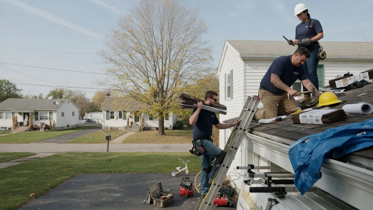 Local Roofing Contractors in Hooppole, IL near me